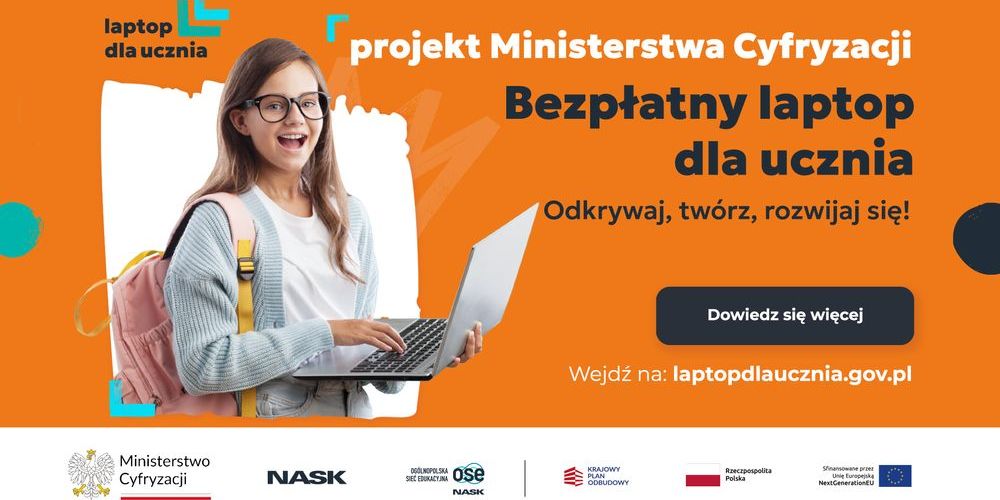 Laptop dla ucznia