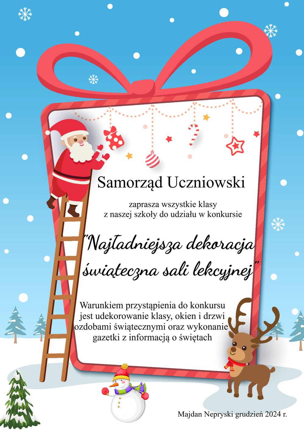 Konkurs - Najładniejsza dekoracja świąteczna