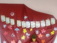 Dekoracja sali na Bal jesienny