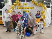 Uczniowie w przebraniach