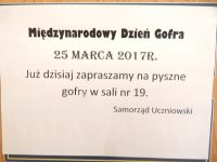 Gofry i muffinki też mają swoje święto...