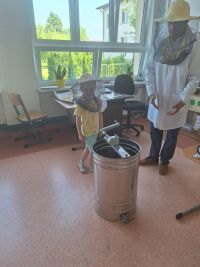 Spotkanie z pszczelarzem