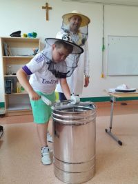 Spotkanie z pszczelarzem