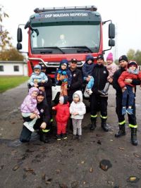 Ciekawe spotkanie ze strażakami