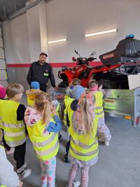 Wizyta w OSP Majdan Nepryski